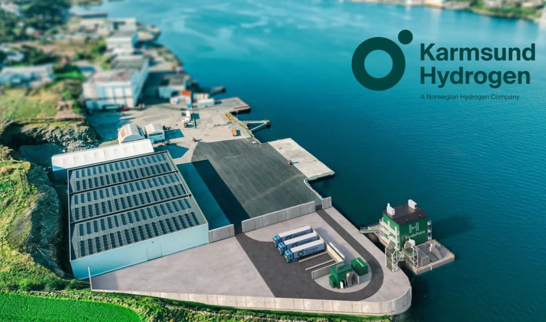 Nueva planta de hidrógeno verde en Karmsund impulsará la descarbonización industrial y marítima desde 2028