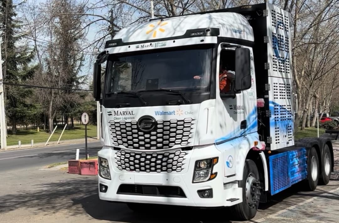 Chile homologa el primer camión a hidrógeno verde para rutas públicas y consolida liderazgo regional